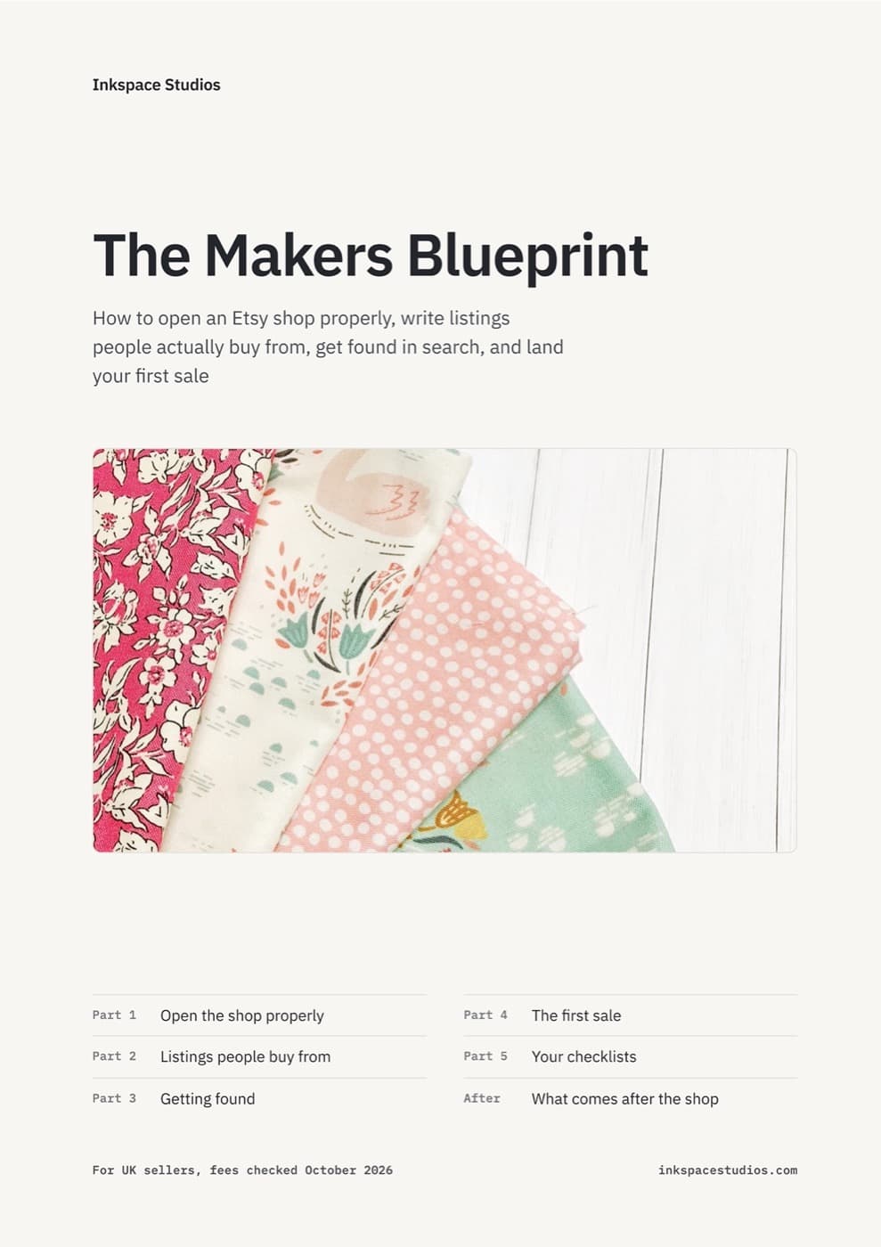 The cover of The Makers Blueprint